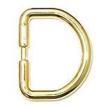 Devanet D ring 7637-35 brass